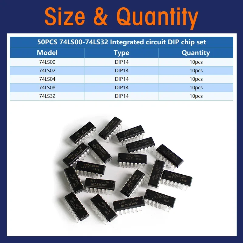 50PCS Integrated Circuit Logic - Dip Bar Parallel review and price
