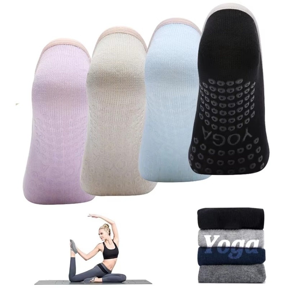 Ladies Non-Slip Pilates Socks  - Yoga And Fitness Studio review and price