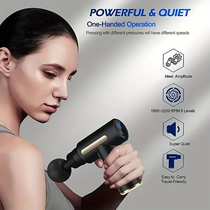 Mini Portable Fascia Massage G - Vibration Massage Gun review and price
