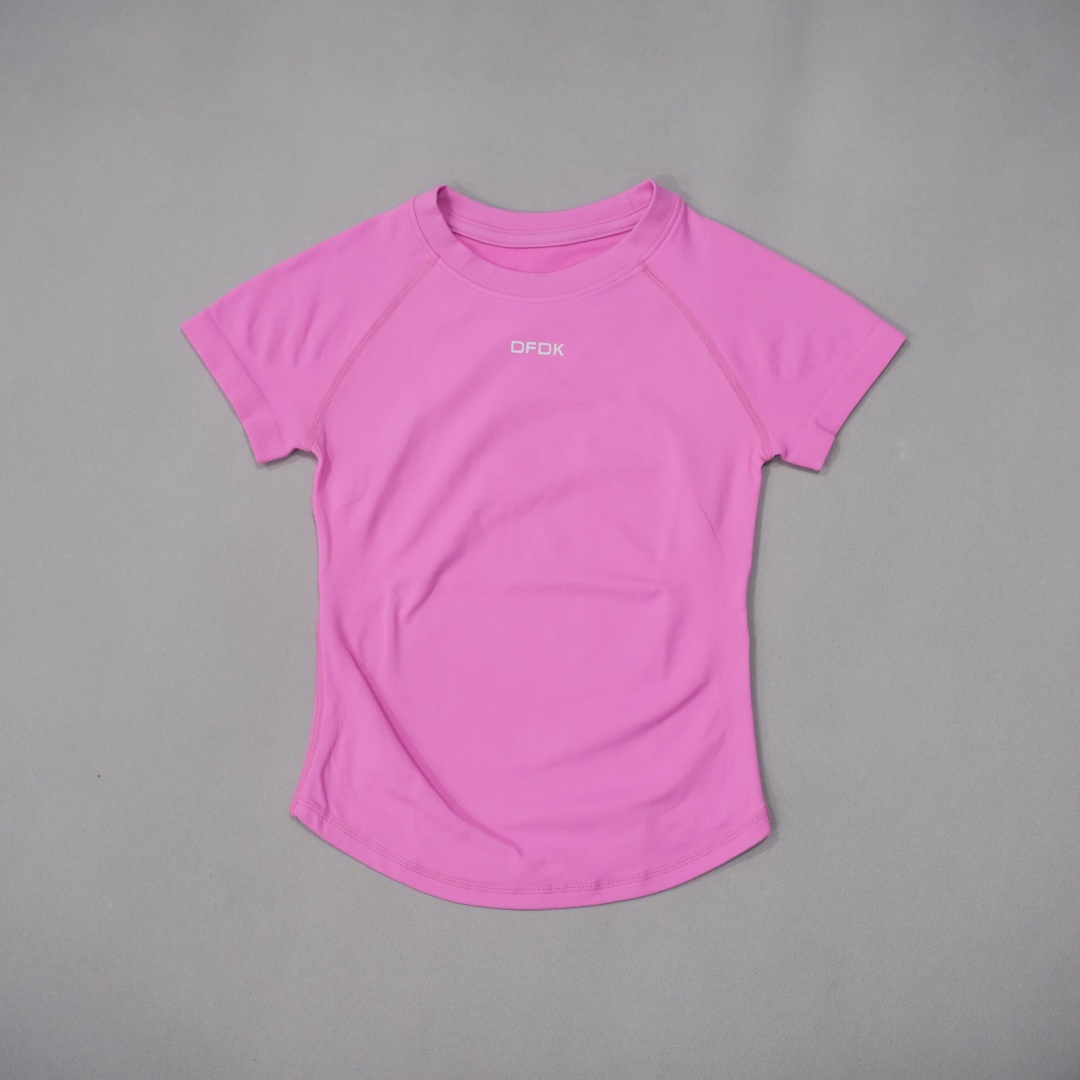DFDK Ladies Crew Neck Short Sl - Yoga Daily Fitness review and price