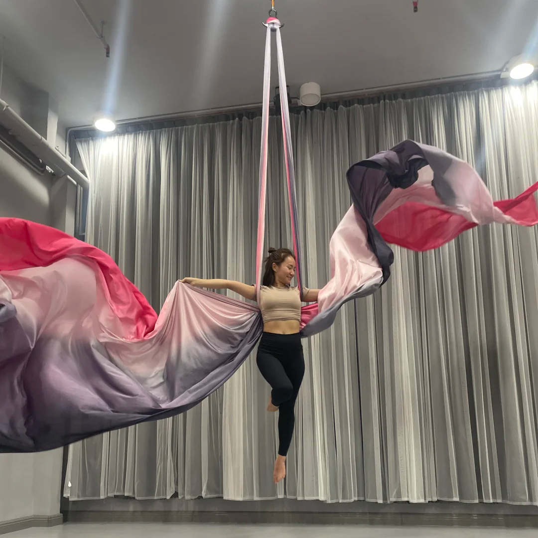 10m Aerial silks Ombre Aerial  - Yoga And Fitness Studio review and price