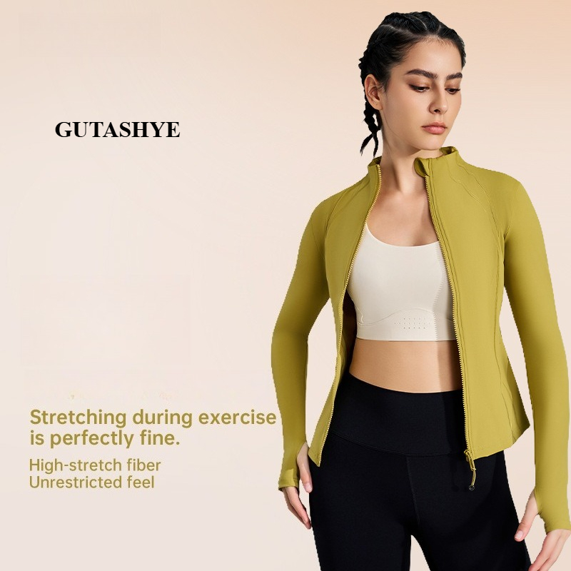 Women Zip Up Long Sleeve Yoga  - Yoga Daily Fitness review and price