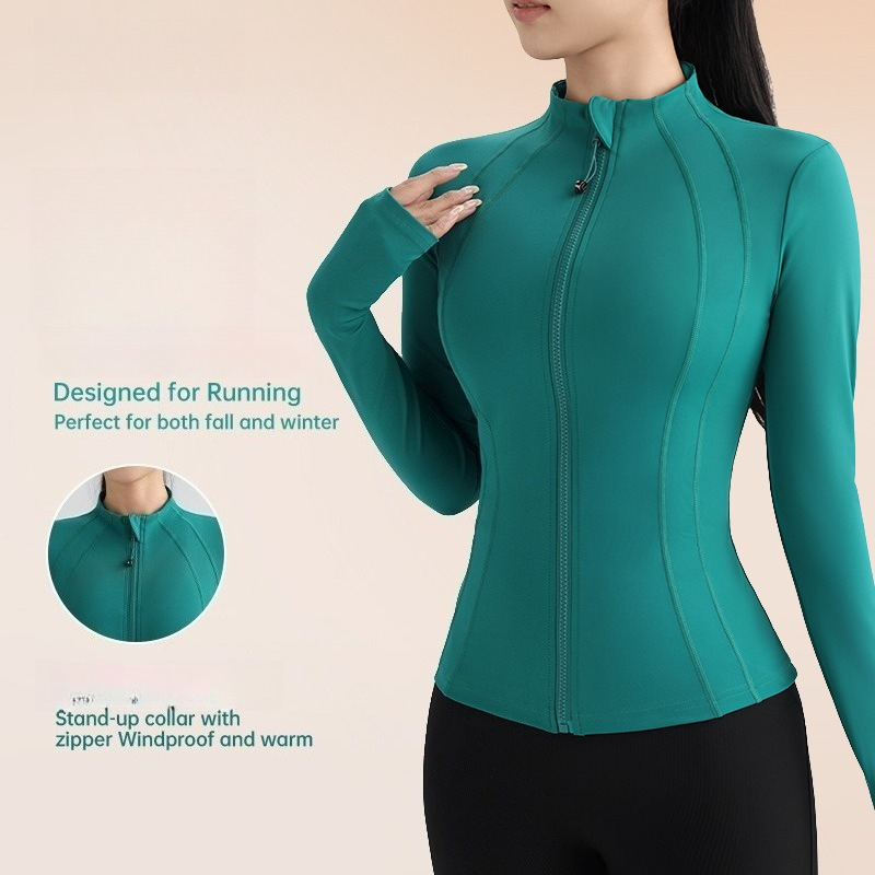 Women Zip Up Long Sleeve Yoga  - Yoga Daily Fitness review and price