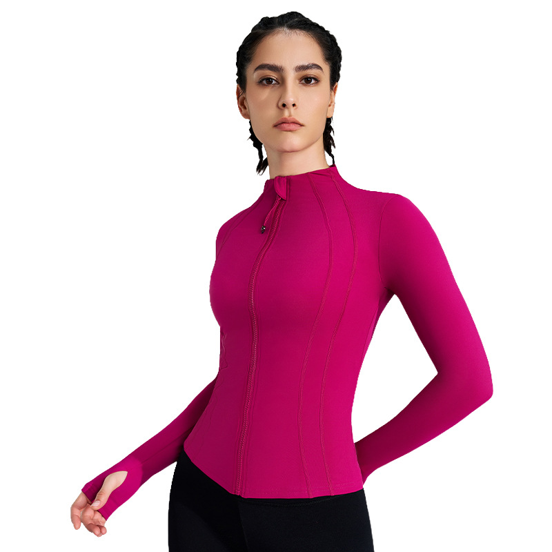 Women Zip Up Long Sleeve Yoga  - Yoga Daily Fitness review and price